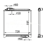 HINO MT РАДИАТОР 16090-5572 16090-5592