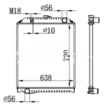 HINO MT РАДИАТОР S1609-E0272
