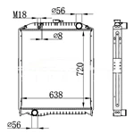 HINO MT РАДИАТОР