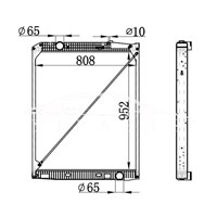 РАДИАТОР MERCEDES-BENZ ACTROS МТ 942.500.11.03