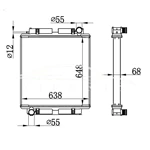 MERCEDES-BENZ BUS РАДИАТОР МТ A382.500..01.02