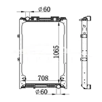 РАДИАТОР MAN MT 81.06101.6421 NISSENS 62872A