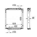 MAN L 2000 MT РАДИАТОР