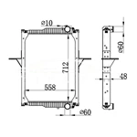 RENAULT MT РАДИАТОР 5001.868.221 5001.873.330 5001.873.332 7420.809.775 NISSENS 65475