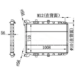 РАДИАТОР SCANIA MT 1321888 NISSENS 64074