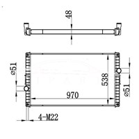 РАДИАТОР VOLVO MT 100310942 3018818 NISSENS 65468A