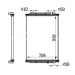 RENAULT 210 MT РАДИАТОР