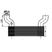 MAN ENGINE COOLER 0002703995 10493848 1795527 500021104 A0002703995 0501215473 0501221850  for MAN SAFIR TEMSA